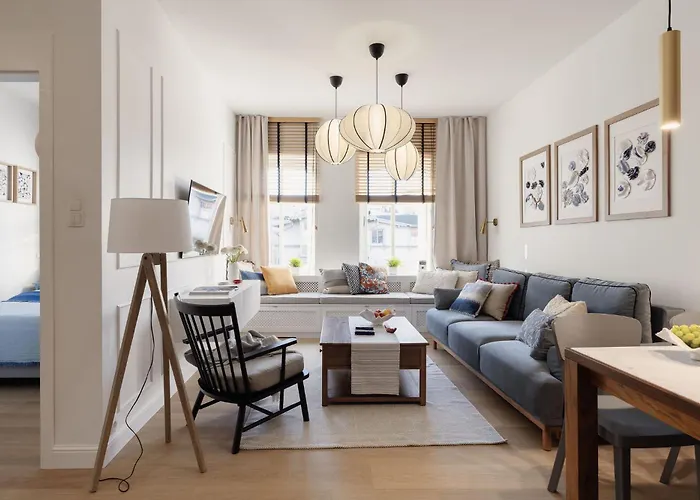 Sanhaus Apartments - Ul Haffnera I Okolice - 3-5 Minut Od Plazy I Deptaka